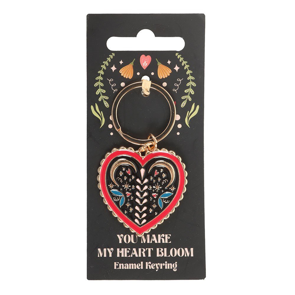 Something Different - Folk Heart Keychain - Multicolours